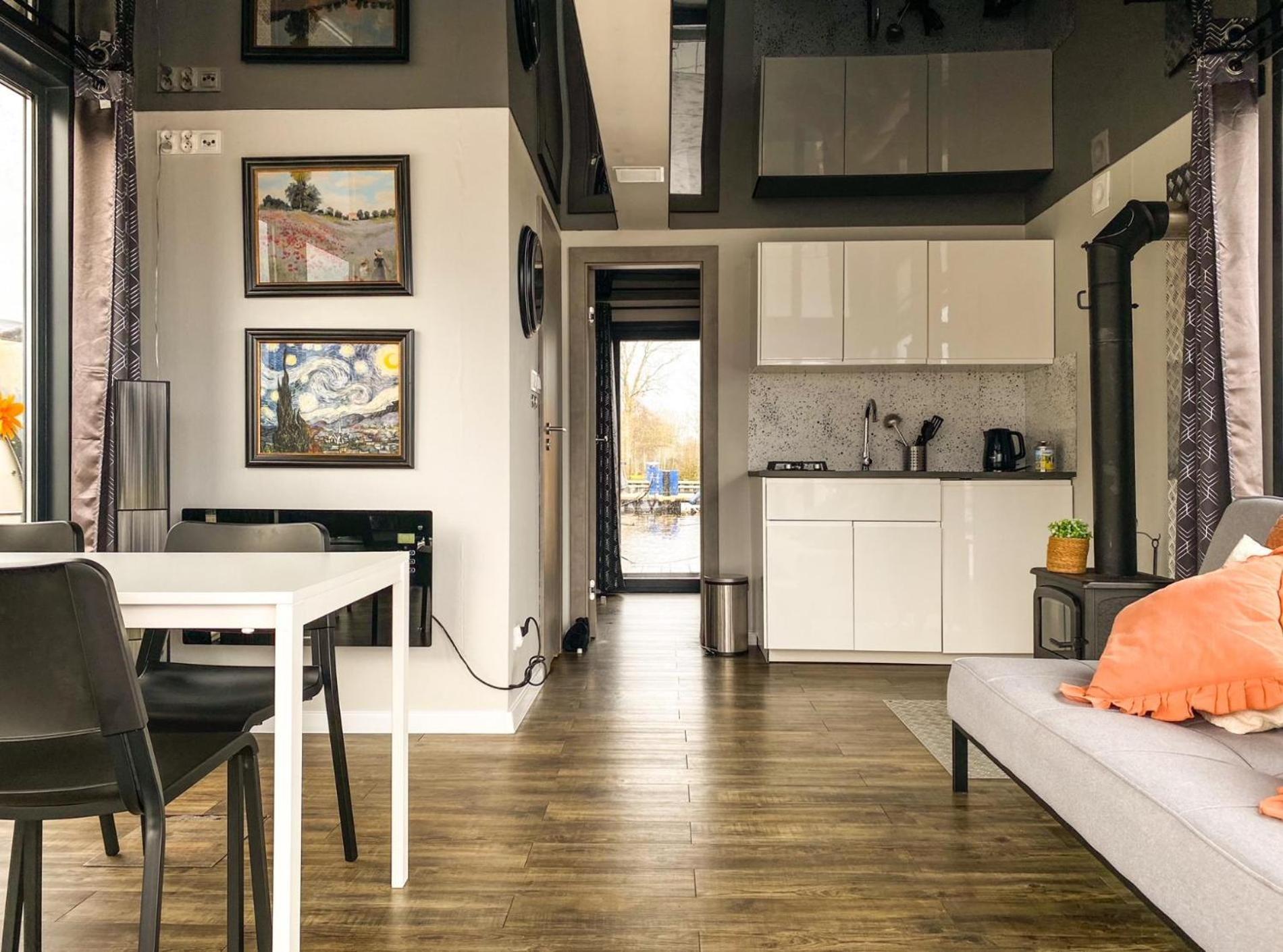Houseboat Orange Sneekermeer Offingawier Екстериор снимка